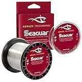 Seaguar AbrazX 100% Fluorocarbon Fishing Line 8lbs, 200yds Break Strength/Length - 08AX200