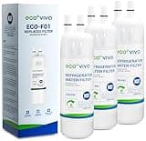 W10295370A Water Filter Replacement, Compatible with EDR1RXD1, EDR1RXD1B, W10295370, Filter 1, WHR1RXD1, KAD1RXD1, P4RFKB2, P8RFWB2L, 46-9930, 46-9081, Pack of 3