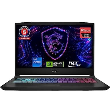 msi Katana 15 15.6" 144Hz FHD Gaming Laptop: 13th Gen Intel Core i7, RTX 4070, 16GB DDR5, 1TB NVMe SSD, USB-Type C, Cooler Boost 5, Win11 Home: Black B13VGK-484US