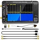 AURSINC 2025 Upgraded TinySA Ultra+ ZS406 Spectrum Analyzer, 4.0 Inch 100kHz-5.4GHz HW V0.4.6 Handheld Frequency Analyzer with 32Gb Card, 2-in-1 Signal Generator 100kHz to 900MHz MF/HF/VHF UHF Input