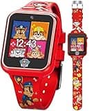 Paw Patrol Kids Smart Watch - Interactive Touchscreen with Games, Camera, Step Counter, Alarm, Timer, Voice Recorder, and Colorful Silicone Strap - Fits Wrists 5.5" to 8.0"