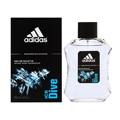 Adidas Ice Dive By Adidas For Men, Eau De Toilette Spray, 3.4 Fl Oz Bottle