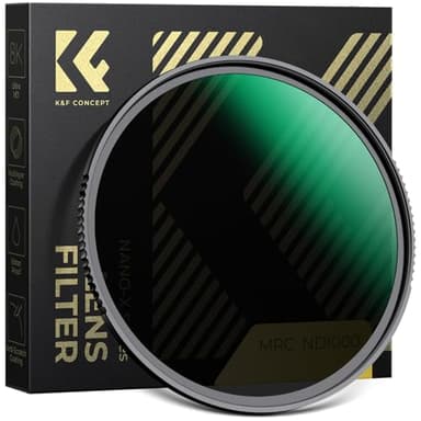K&F CONCEPT 40.5mm ND1000 (10-Stop Fixed Neutral Density) ND Filter with 28 Multi-Coated Optical AGC Glass Waterproof Camera Lens Filter- for Long Exposure Photography (Nano-X Series)