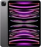 2022 Apple iPad Pro (11-inch, Wi-Fi, 128GB) - Space Gray (Renewed)