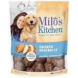 Milo's Kitchen Chicken Meatballs Dog Treats, 18-Ounce