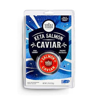 WHOLE FOODS MARKET Keta Salmon Caviar, 1.75 OZ