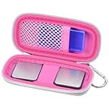 Heart Monitor Case Compatible with AliveCor Kardia Mobile ECG/for KardiaMobile 6L for Apple and Android Device - CASE ONLY (Rose Red)