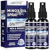 5% Minoxidil for Men Hair, Minoxidil for Women Hair Growth, Minoxidil for Men Beard, Minoxidil Spray, Minoxidil 5 Percent, Minoxidil 5% Hair Regrowth for Men 30ml x 2 Bottles