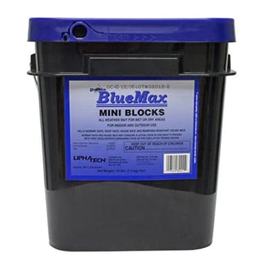 BlueMax Mini Blocks Rodenticide 16LB