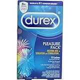 Durex Pleasure Pack Condom, 12 ct (Pack of 3)