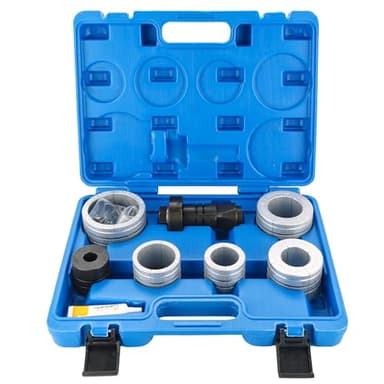 NYXOVA Exhaust Pipe Expander Stretcher Tool Set 1-5/8 to 4-1/4 Inches, 28mm Muffler Pipe Spreader Automotive Car Tool Kit for Tail Pipe Tube with Storage Case