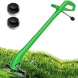 SOYUS Corded Weed Wacker, 9 Inch String Trimmer, Electric Weed Wacker Corded for Garden, Lawn, Yard