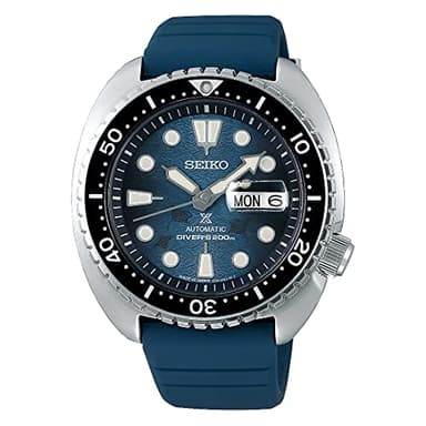 Seiko SRPF77 Prospex Mechanical Watch, Automatic, Made in Japan, Save the Ocean Special Edition, Turtle, Divers, 656.2 ft (200 m), Sapphire Glass, Men's, Overseas Model