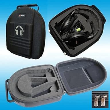 V-MOTA TDC Headphone Suitcase Carry case boxs for Audio-Technica ATH-AD2000 ATH-AD1000 ATH-AD900 ATH-AD700 ATH-AD500 ATH-AD2000X ATH-AD1000X ATH-AD900X ATH-AD700X ATH-AD500X Headset