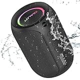 ZEALOT Bluetooth Speaker for Kid, Speakers Bluetooth Wireless, S32pro 15W Outdoor Portable Speaker, BT5.3/ USB/TF/AUX, Loud Stereo Sound, Dual Pairing, for Home Party Pool Beach-Black