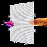 2PCS Fish Tank Divider Plastic Aquarium Dividers with Suction Cups Separating Fishes Transparent Grid Plate Isolation Fish Tank Separator Reusable Adjustable Partition Accessories 17 x 13 Inch