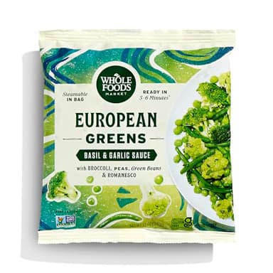 WHOLE FOODS MARKET European Greens Vegetable Blend, 12 OZ