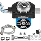 Moonshan Instant Hot Water Recirculating Pump with 304 Stainless Steel Sensor Valve for Tank Water Heaters Circulator pump with Timer Recirculating System with Complete Kit 20'' PEX Supply Lines