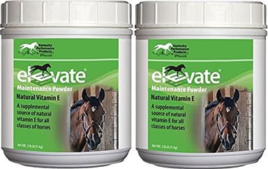 Kentucky Performance Products 2 Pack of Elevate Maintenance Power, 2 Pounds Each, Natural Vitamin E Horse Supplement