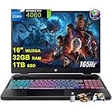 acer Predator Helios Neo 16 Gaming Laptop 16" WUXGA IPS 165Hz (100% sRGB) Intel 14-Core i7-13650HX 32GB RAM 1TB SSD GeForce RTX 4060 8GB Graphic RGB Backlit Killer AX1650i Win11 w/ICP Accessory