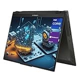 ASUS Business Vivobook S 16 Flip 2-in-1 Laptop, 16" WUXGA Touchscreen, Intel Core i9-13900H, 40GB SSD, 4TB SSD, Webcam, HDMI, Wi-Fi 6, Windows 11 Pro, Midnight Black