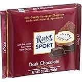 Ritter Sport Dark Chocolate Bar (Pack of 12)