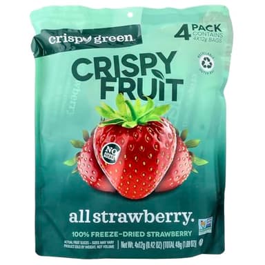 CRISPY GREEN Freeze Dried Strawberry, 1.69 OZ