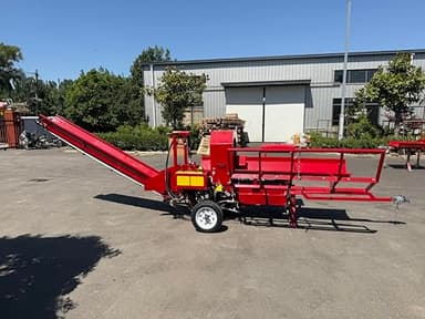 27T Firewood Processor -739cc RATOGas Enginel 17.32"Max Cut,20" Chainsaw, Log Lifter, 3MConveyor, 6-Way Wedge(Full Hydraulic)| For Home/Farm/Small Business (Red)