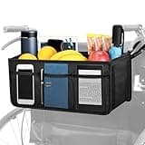 Dotday Wheelchair Backpack, Wheelchair Basket for Back, Wheelchair Bag Wheelchair Accessories Storage for Wheelchair Users, Wheelchair Bags to Hang on Back with Cup Holder