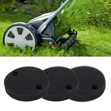 Aqur2020 Air Filter for Shindaiwa T27 C350 T270 B450 C27 PowerBroom, 10 Pack, Cotton Material, Black, 2.2 Inch