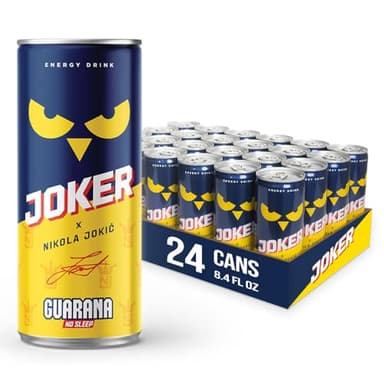 Joker Guarana Energy Drink - Nikola Jokić’s Official Drink from Serbia | Classic Energy Boost | Joker Energy Drink | Nikola Jokic energy Drink