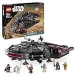 LEGO Star Wars The Black Falcon - Collectible Spaceship Set - Buildable Brick Vehicle for Kids - Birthday Gift for Boys, Girls and Fans 75389