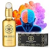 Ormus Monoatomic Gold Concentrate (High Potency x12) 3.4oz - Made by Real Alchemists - 24k Food Grade Liquid Gold, Dead Sea Salt & Pink Himalayan Salt