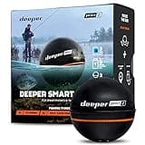 Deeper PRO+ 2 Sonar Fish Finder - Portable Fish Finder and Depth Finder for Kayaks, Boats and Ice Fishing with GPS Enabled | Castable Deeper Fish Finder with Free User Friendly App