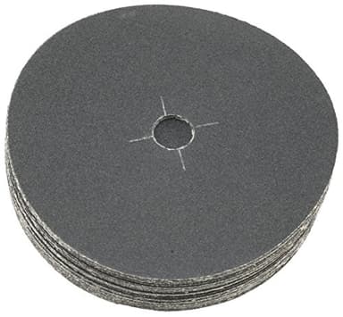 Sungold Abrasives 87505 Plain Backed Edger Sanding Discs for Floor Sanders 60 Grit Heavyweight Silicon Carbide Paper with 7" x 7/8" Center Hole (50 Pack)