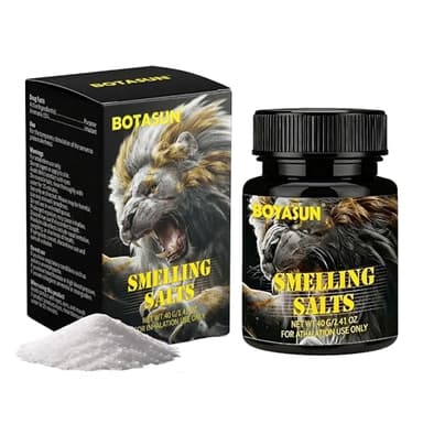 BOTASUN Powerful Salts Wake Up for Athletes,Activate Before Smelling,Instant Energy,Salts for Athletes Sports in Hockey,Smelling for Weightlifting and Powerlifting,Focus and Motivation(40g)