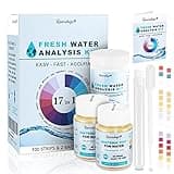 Qucship 17 in 1 Water Test Kit with Tube and Dropper, Drinking Water Test Kit to Detect Hardness, Lead, E.Coli, Etc. Accurate Water Testing Kits for Drinking Water for Tap and Well Water Tests