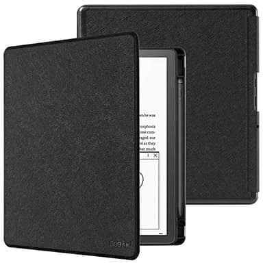 CoBak Case for Kindle Scribe - All New PU Leather Cover with Auto Sleep Wake Feature for Kindle Scribe 10.2" 2022 & 2024 Released with Pen Holder