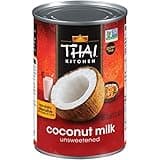 Thai Kitchen Gluten Free Unsweetened Coconut Milk, 13.66 fl oz (Pack of 12)