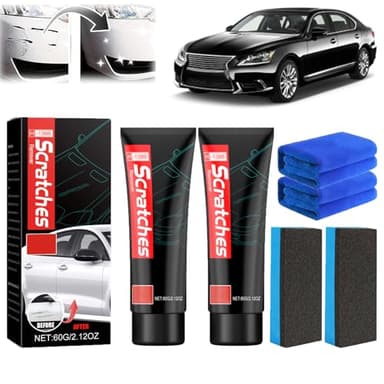 Glass Cooktop Scratch Remover, Glass Stovetop Scratch Remover for Black 𝐆lass Stove Top, Scratchfree Stove Top 𝐒cratch 𝐑emover, Car Cleaner and Polish Wax for 𝐆lass Ceramic Cooktop (60, Grams)
