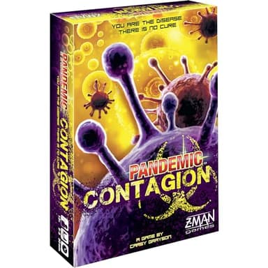 Pandemic Contagion Board Game - Become the Disease in This Standalone Strategy Game! Cooperative Game for Kids & Adults, Ages 13+, 2-5 Players, 30 Minute Playtime, Made by Z-Man Games