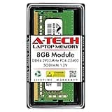 A-Tech 8GB RAM for QNAP TS-464 NAS | DDR4 2933MHz PC4-23400 SODIMM 1.2V 260-Pin Non-ECC SO-DIMM Memory Upgrade