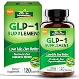 GLP-1 Supplement, 300 Billion AFU Akkermansia Probiotic for Women & Men, Multi-Strain Probiotics for GLP-1 Production, Gut, Digestive, Immune & Overall Health, 120 Capsules
