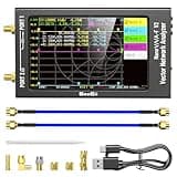 Upgraded NanoVNA-F V2 Vector Network Analyzer 50kHz-3000MHz HF VHF UHF VNA Antenna Analyzer 4.3 inch with 5000mA-h,Measuring S-Parameter Voltage SWR, Phase, delay, Smith Chart