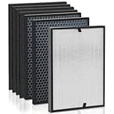 Amboseli 3000 HEPA Replacement Filters,Compatible 3000,3000M, 3000Pro,1 H13 True HEPA, 2 Activated Carbn and 4 Extra Carbn Pre-Filters
