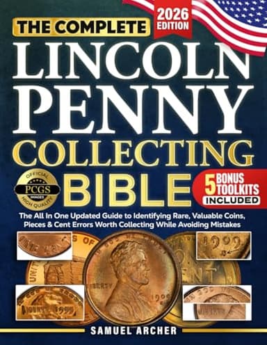 The Complete Lincoln Penny Collecting Bible: The All In One Updated Guide to Identifying Rare, Valuable Coins & Lincoln Cent Errors Worth Collecting While Avoiding Mistakes
