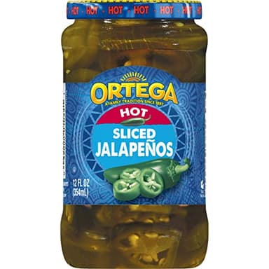 Ortega Peppers Sliced Pickled Jalapeno, 12 oz