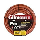 Gilmour Pro Commercial 3/4" x 100' Heavy Duty Water Hose, Durable and Kink Resistant 100 ft Garden Hose
