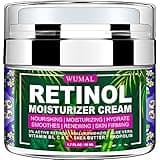 WUMAL Retinol Cream - Reduces Wrinkles, Fine Lines and Dryness - Face Moisturizer for All Skin Types - 1.7 oz