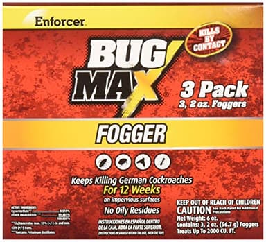 Enforcer EBMFOG2 3-Count BugMax Fogger, 2-Ounce